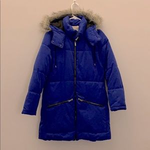 Old Navy Purple Fur Coat